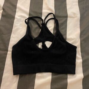 Black FP Movement Sports Bra